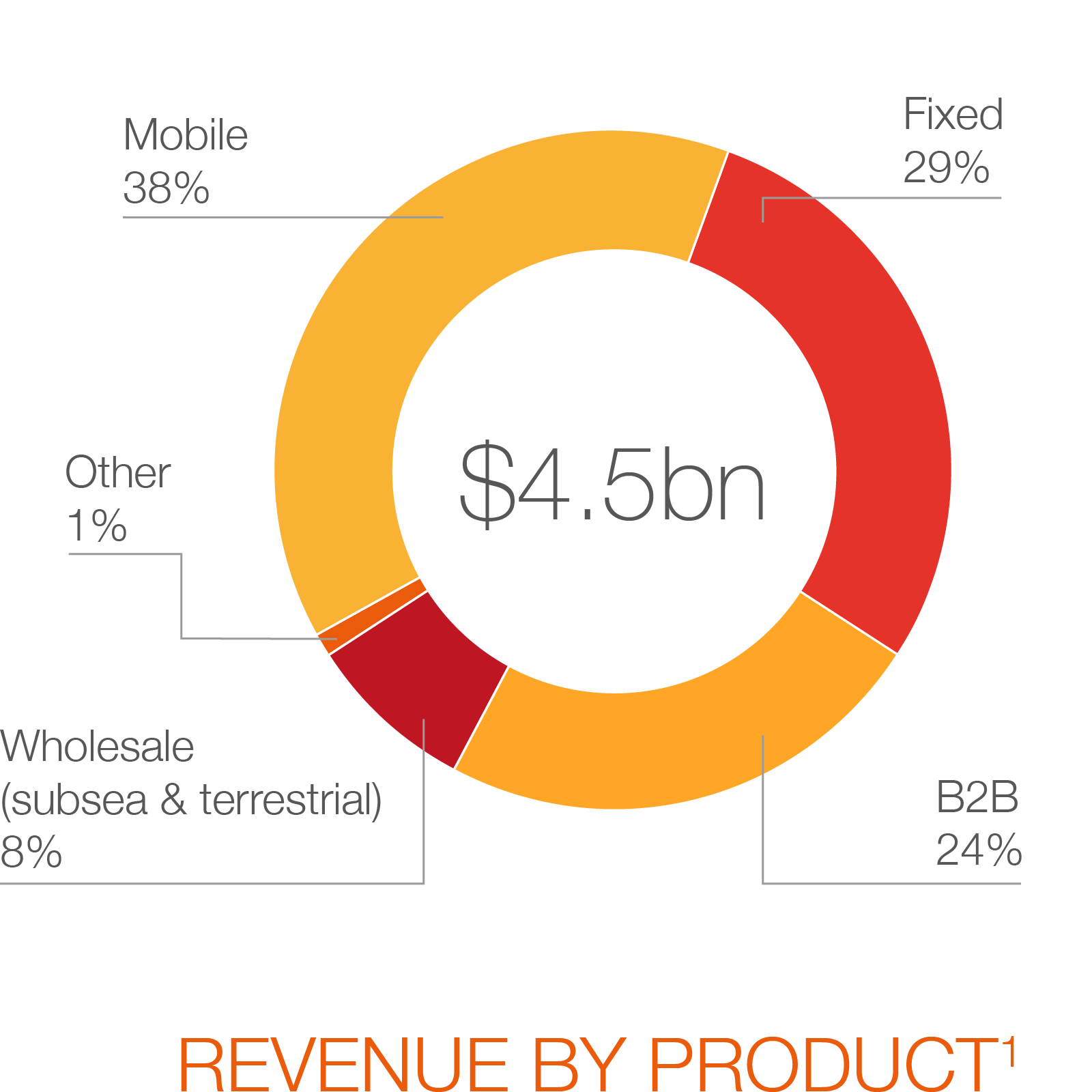 REVENUE BY PRODUCT